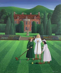 Le match de croquet, 1986